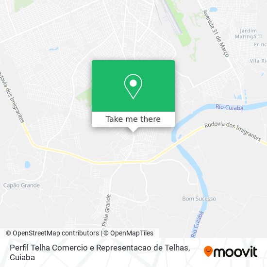 Perfil Telha Comercio e Representacao de Telhas map