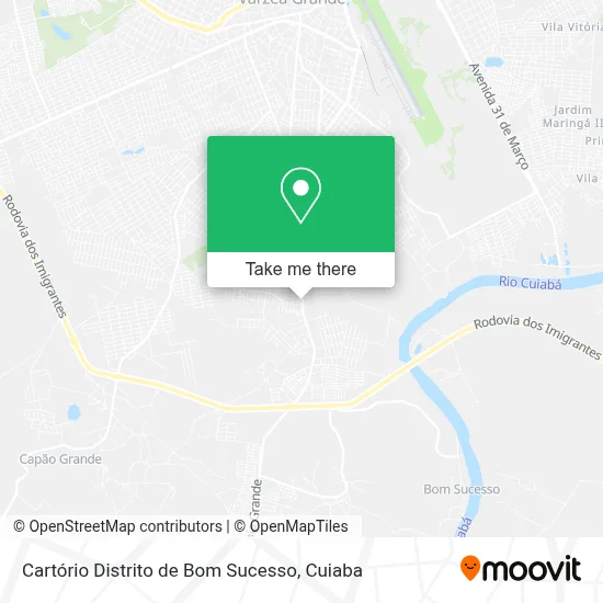 Cartório Distrito de Bom Sucesso map