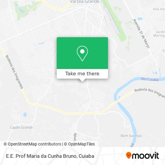 E.E. Prof Maria da Cunha Bruno map