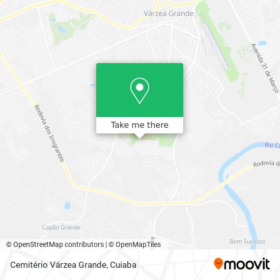 Cemitério Várzea Grande map