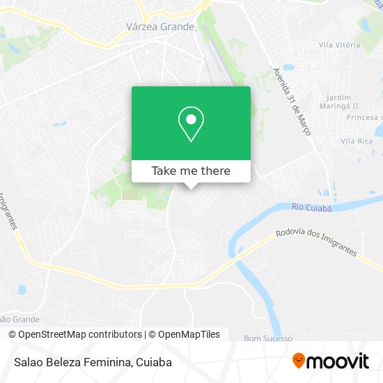 Salao Beleza Feminina map