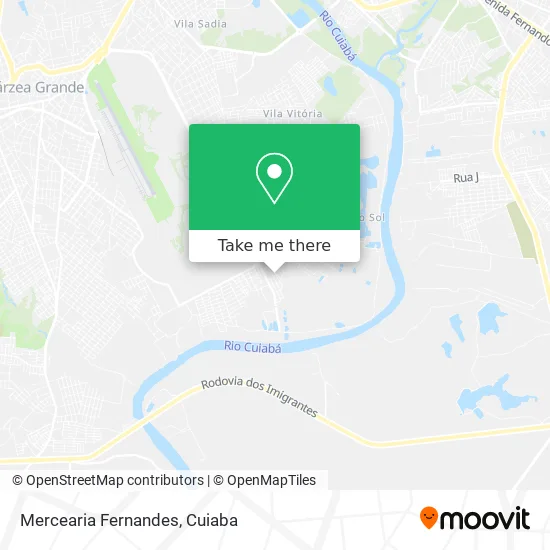 Mercearia Fernandes map