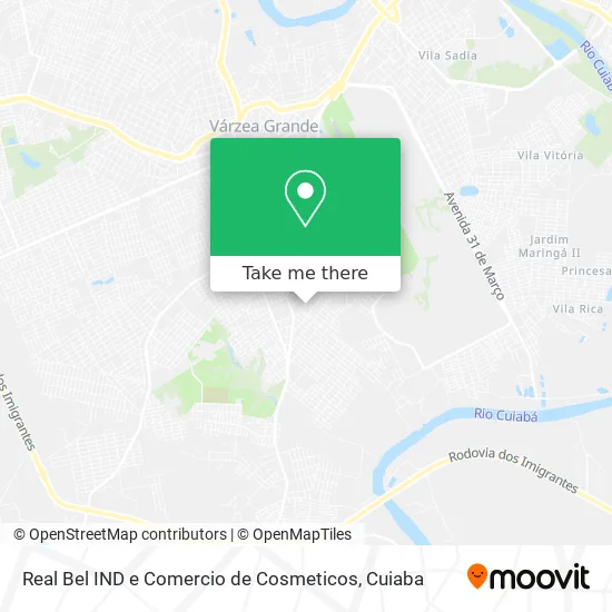 Real Bel IND e Comercio de Cosmeticos map
