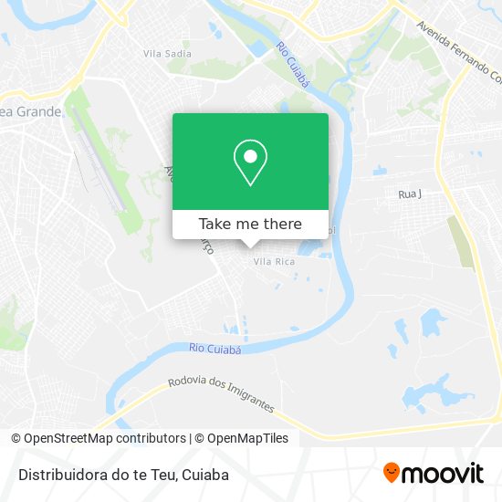 Distribuidora do te Teu map