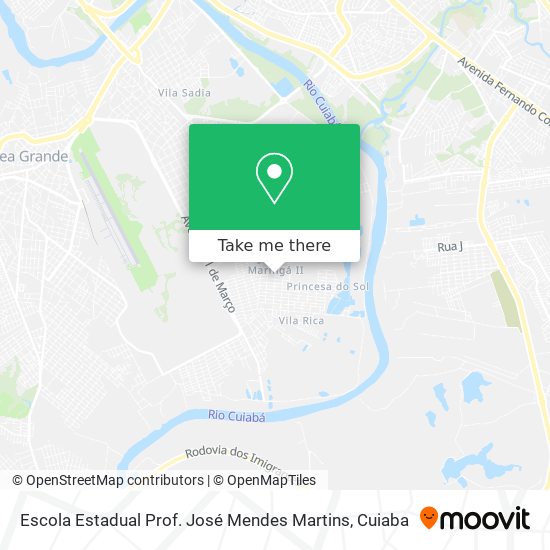 Escola Estadual Prof. José Mendes Martins map