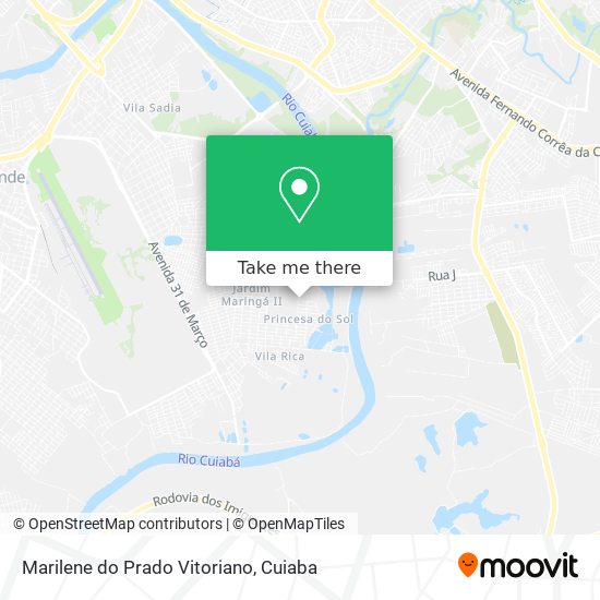 Marilene do Prado Vitoriano map
