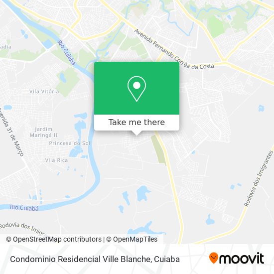 Condominio Residencial Ville Blanche map