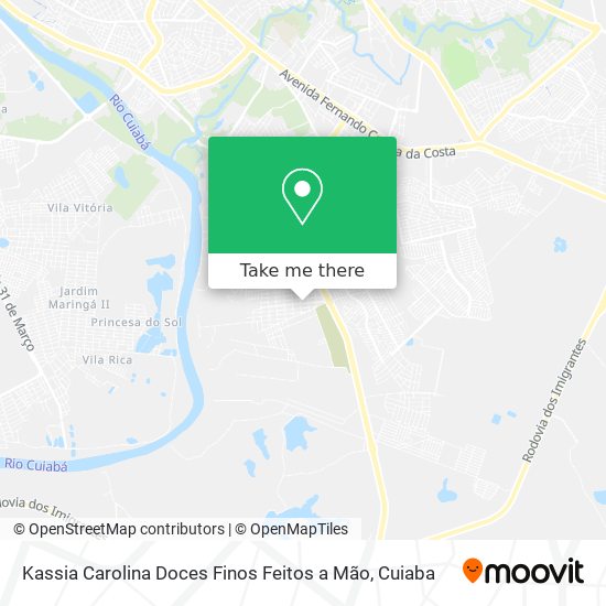 Kassia Carolina Doces Finos Feitos a Mão map