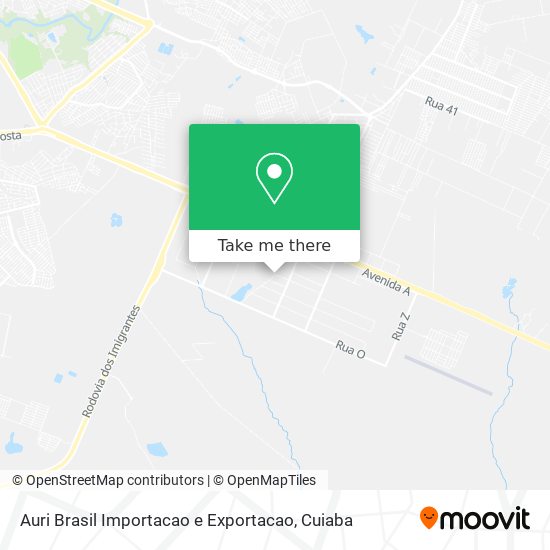 Auri Brasil Importacao e Exportacao map
