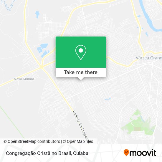 Congregação Cristã no Brasil map