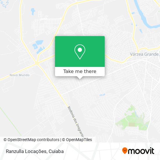 Ranzulla Locações map