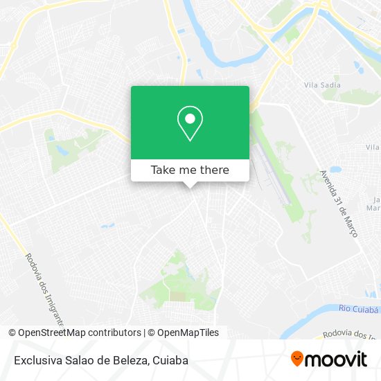 Exclusiva Salao de Beleza map