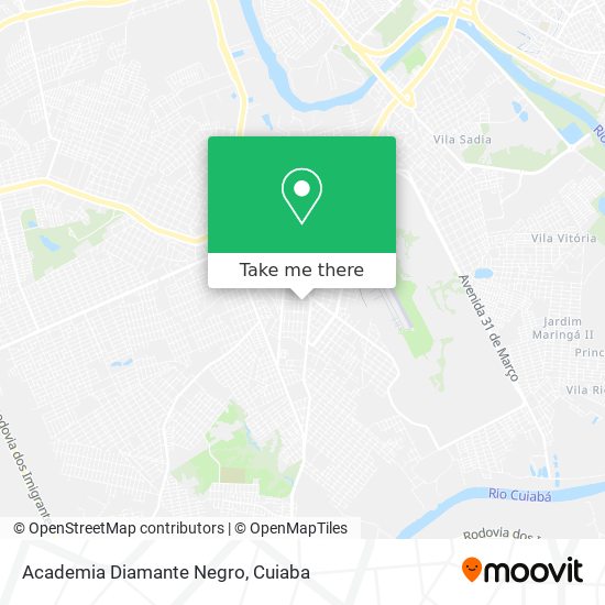 Academia Diamante Negro map