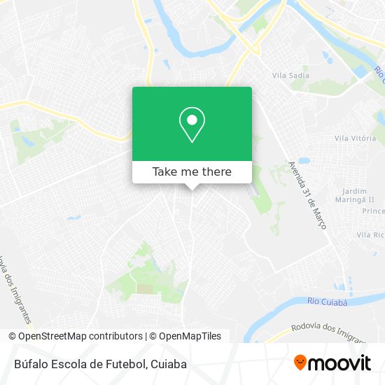 Búfalo Escola de Futebol map
