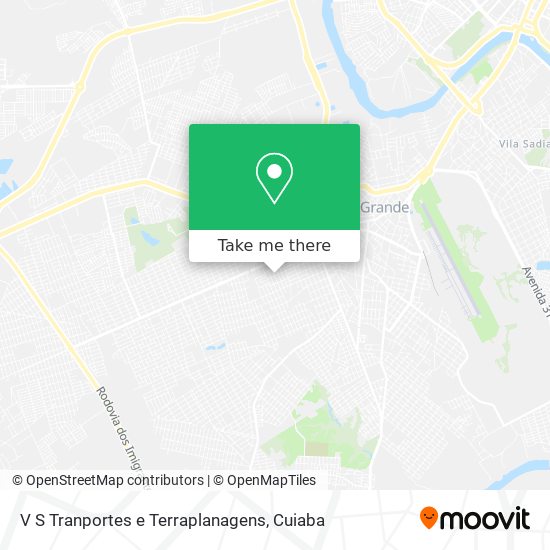 V S Tranportes e Terraplanagens map