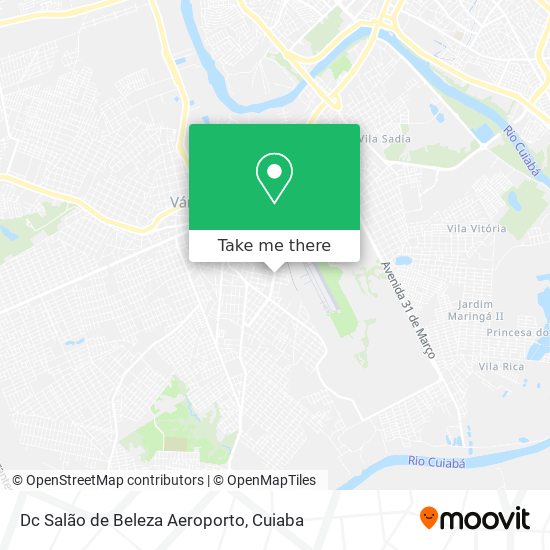 Dc Salão de Beleza Aeroporto map