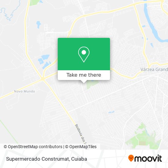 Supermercado Construmat map