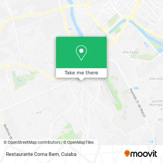 Restaurante Coma Bem map