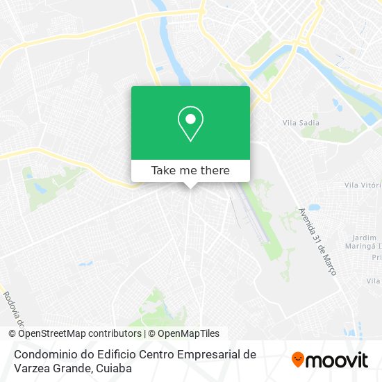 Condominio do Edificio Centro Empresarial de Varzea Grande map