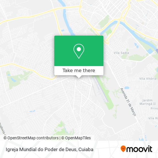 Igreja Mundial do Poder de Deus map