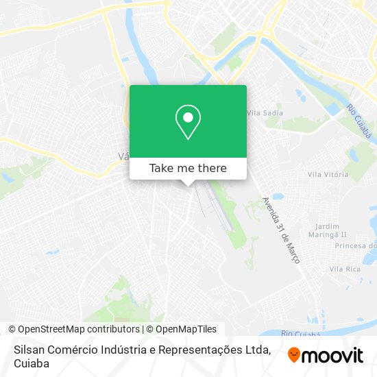 Silsan Comércio Indústria e Representações Ltda map