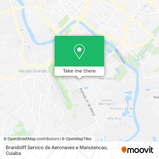 Brandolff Servico de Aeronaves e Manutencao map