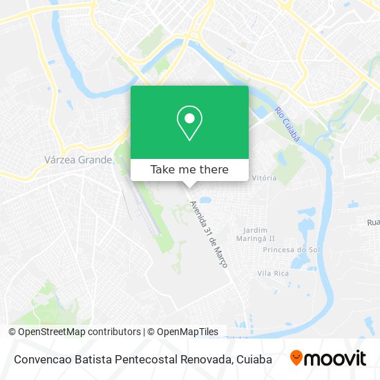 Convencao Batista Pentecostal Renovada map