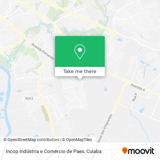 Incop Indústria e Comércio de Paes map
