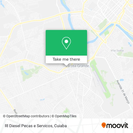 Rl Diesel Pecas e Servicos map