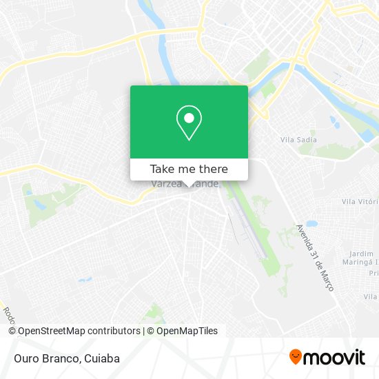 Ouro Branco map