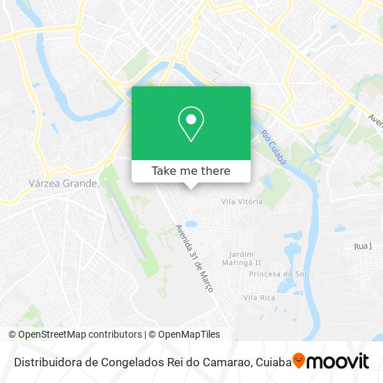 Distribuidora de Congelados Rei do Camarao map