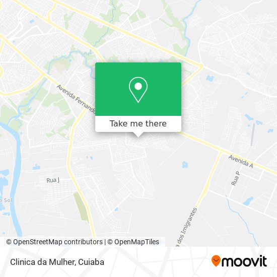 Clinica da Mulher map