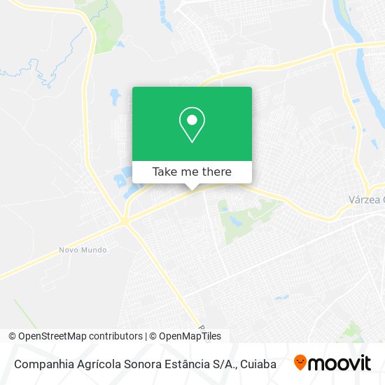 Companhia Agrícola Sonora Estância S / A. map