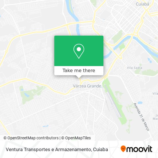 Ventura Transportes e Armazenamento map