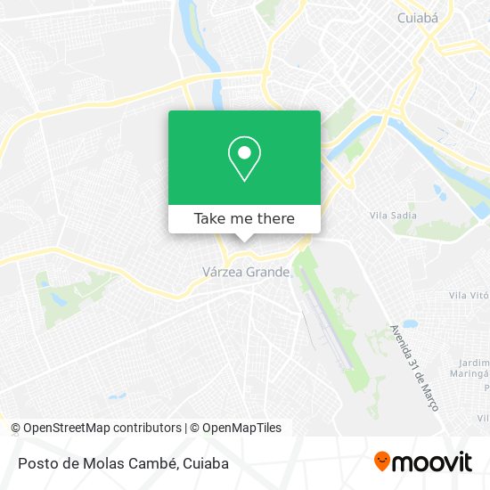 Posto de Molas Cambé map