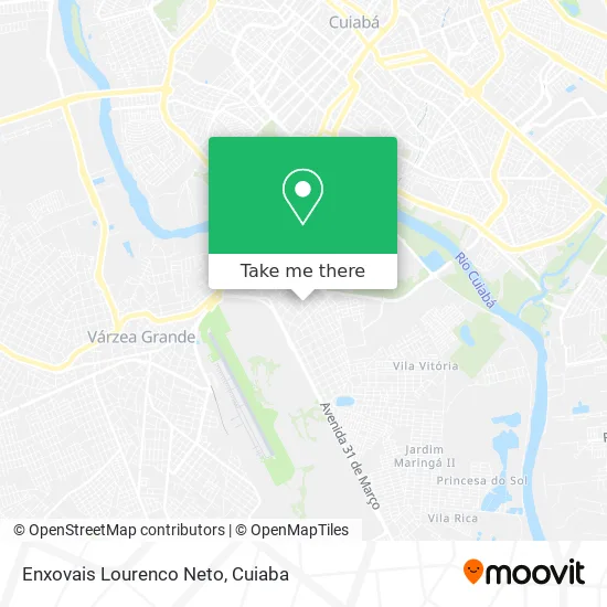 Enxovais Lourenco Neto map