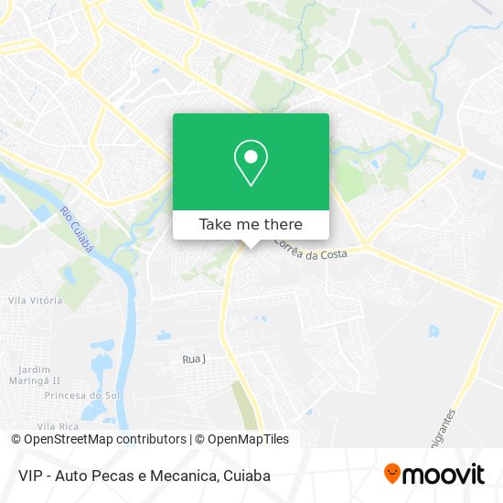 VIP - Auto Pecas e Mecanica map