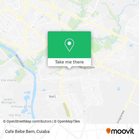 Cafe Bebe Bem map