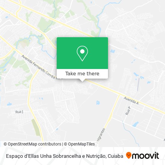 Espaço d'Ellas Unha Sobrancelha e Nutrição map
