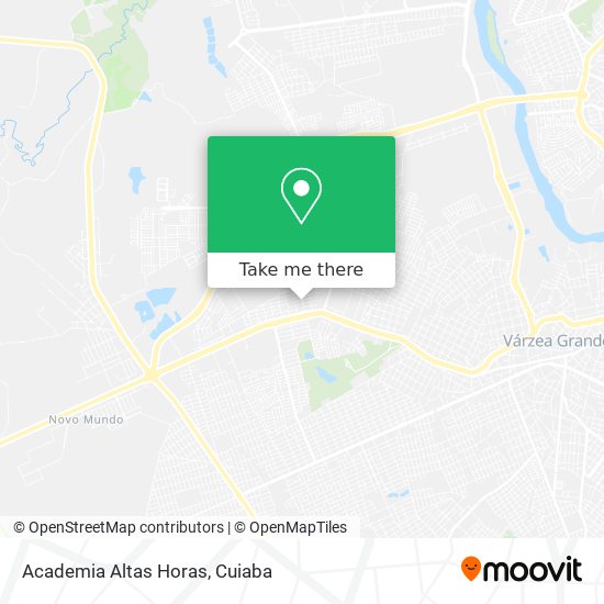 Academia Altas Horas map