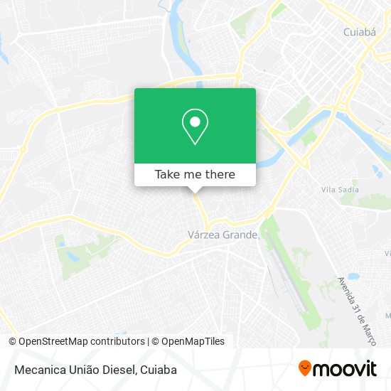 Mecanica União Diesel map
