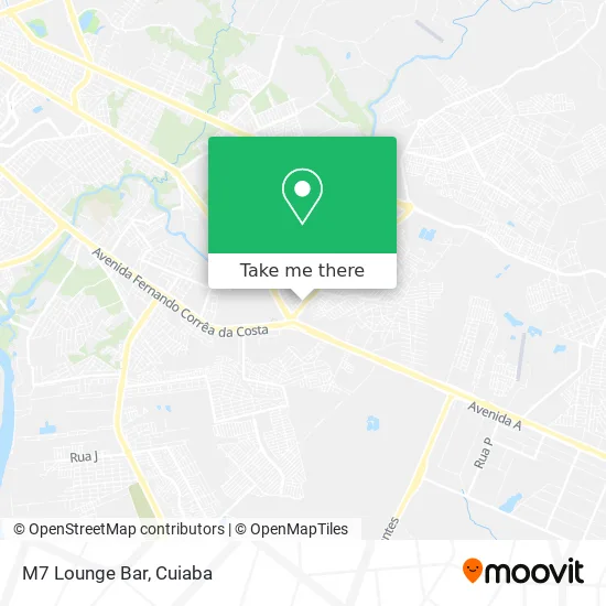 M7 Lounge Bar map
