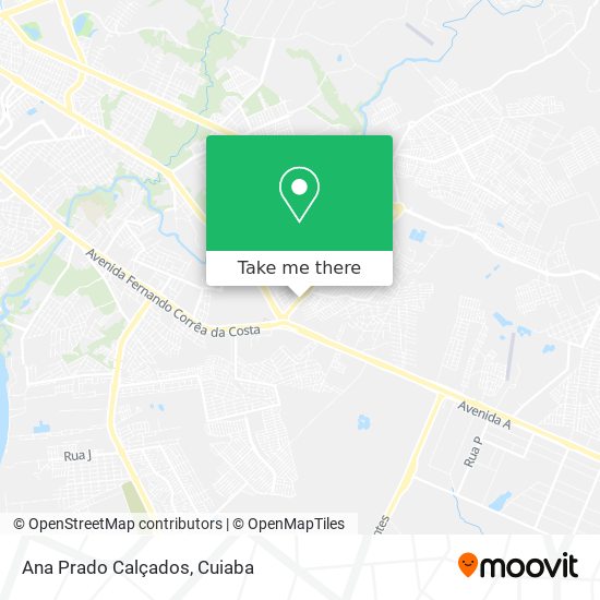 Ana Prado Calçados map
