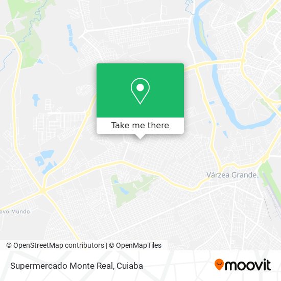 Mapa Supermercado Monte Real