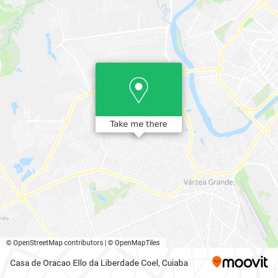 Casa de Oracao Ello da Liberdade Coel map