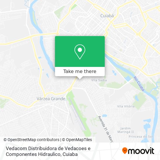 Vedacom Distribuidora de Vedacoes e Componentes Hidraulico map