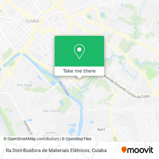 Ra Distribuidora de Materiais Elétricos map