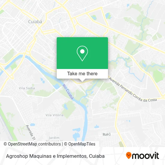 Agroshop Maquinas e Implementos map