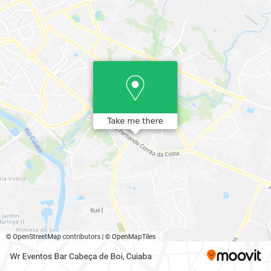 Wr Eventos Bar Cabeça de Boi map