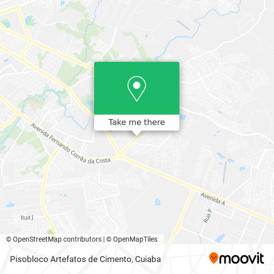 Pisobloco Artefatos de Cimento map